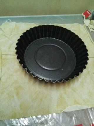 Molde para tarta metálico