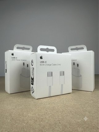 Apple Cargador USB-C 20W y Cable 60W