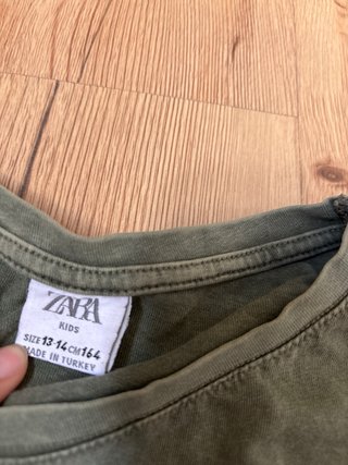 Camiseta Zara niña estrella lentejuelas 13/14 años