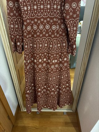 Vestido largo Mimoki bordado