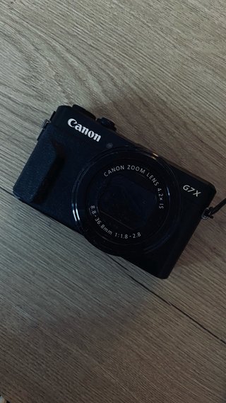 Canon G7X Mark II Cámara Vlog Viajes