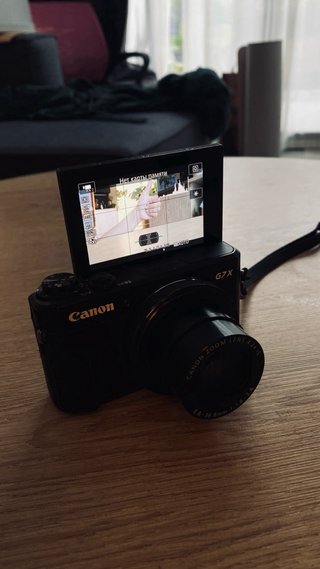Canon G7X Mark II Cámara Vlog Viajes
