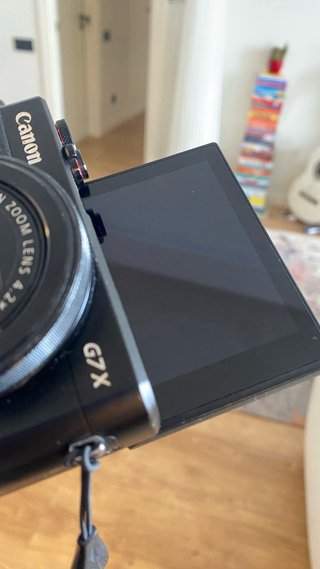Canon G7X Mark II Cámara Vlog Viajes