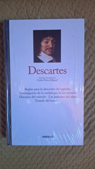 Lote 7 libros de filosofía, editorial Gredos