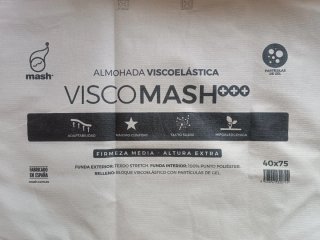 Almohada Viscoelástica Flex Media 40x75
