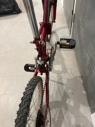 Bicicleta plegable HADOR roja