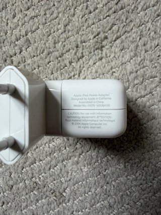 Carregador Apple FireWire A1070