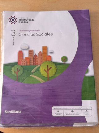 Libros ciencias sociales Santillana (3ro primaria)