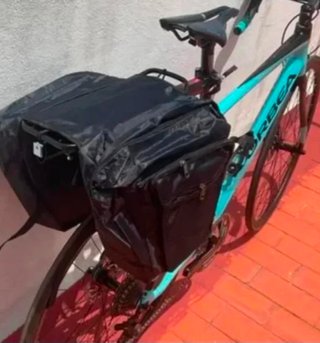 Portaequipajes y alforjas para bici
