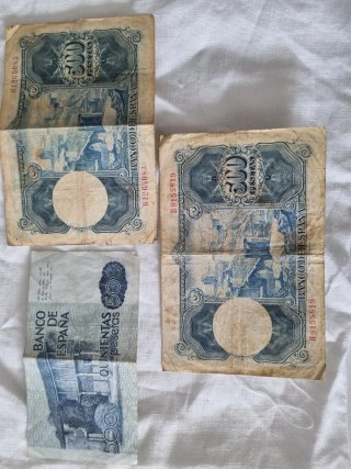 Billetes antiguos