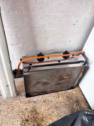 Plancha industrial gas butano