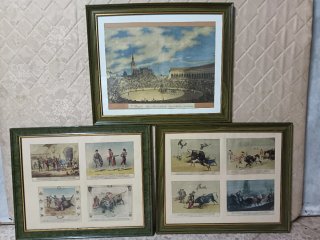 Conjunto de 3 cuadros decorativos