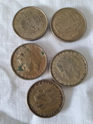Lote monedas antiguas