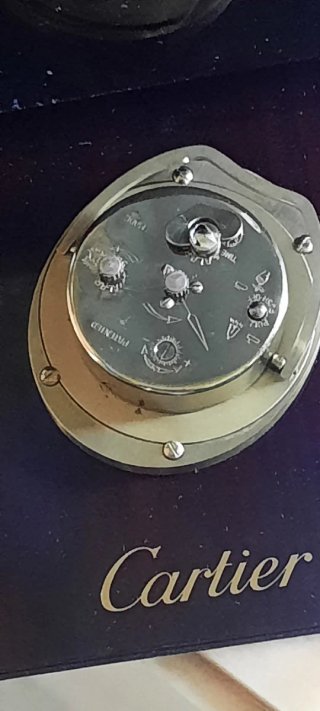 Sveglia Cartier meccanica anni '60