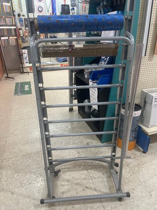 Expositor Rollos con Cortador Gris