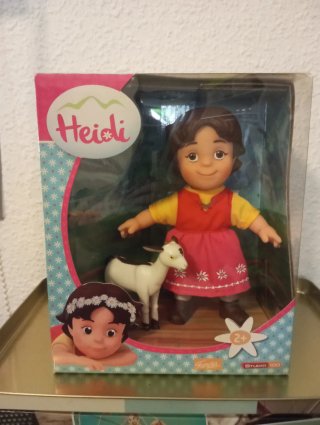 Muñeca Heidi Colecciócon cabrita, SIN ABRIR