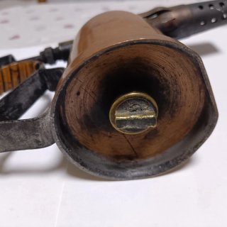 Soplete antiguo de cobre