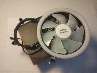 Ventilador disipador MarsGaming MCPU120 como nuevo