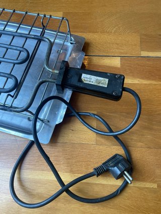 Barbacoa Eléctrica Metal y Plástico