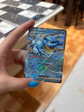 Carta Pokémon Blastoise EX 030/142