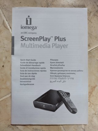 Disco Duro Multimedia Iomega ScreenPlay Plus 1TB