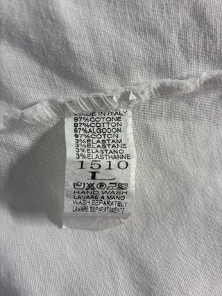 Chaleco Jeans Blanco Algodón