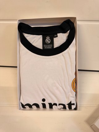 Pijama Oficial Real Madrid Infantil Algodón