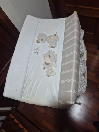 Cambiador bebé con estampado de ositos