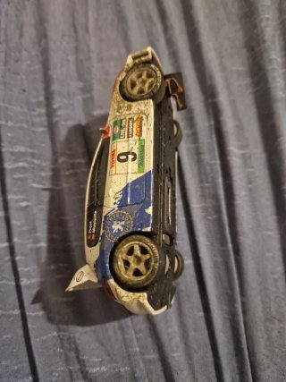 Scalextric Peugeot 206 efecto barro