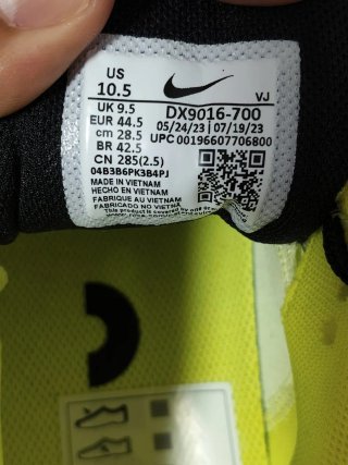 T44,5 Nike Air Zoom TR Amarillas