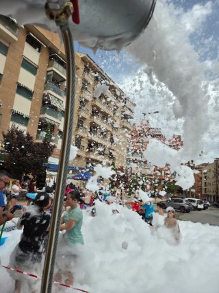 Fiesta de la espuma