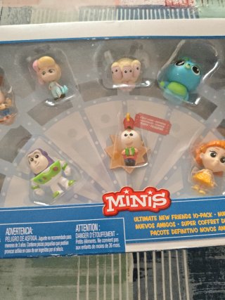 Lote 10 figuras Toy Story 4 Minis