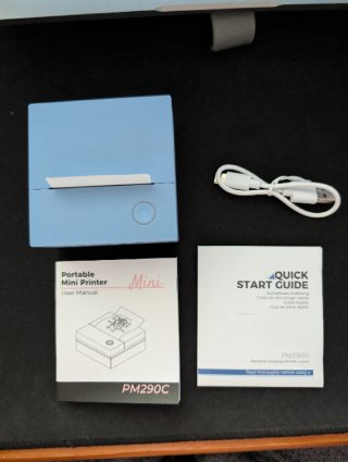 Impresora Portátil Mini PM290C papel termico USB