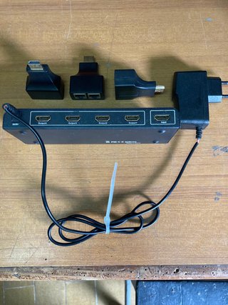 Divisor HDMI 1x4 + 3 Extensores HDMI / RJ45