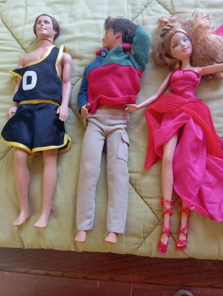 Lote de 3 Barbies originales