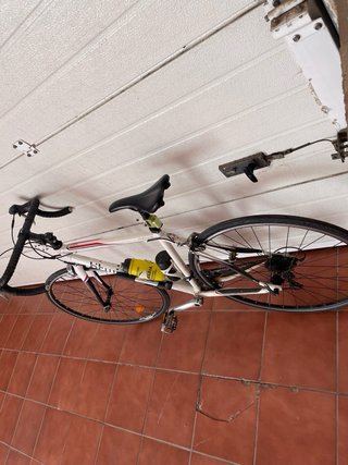 Bici Carretera BTWIN Blanca
