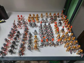 Playmobil Diorama Caballeros Templarios