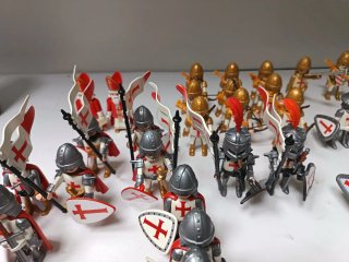 Playmobil Diorama Caballeros Templarios