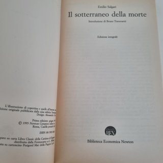 Emilio Salgari Il sotterraneo della morte Newton