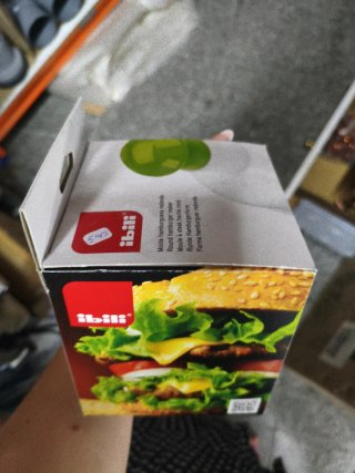 Molde Hamburguesas Ibili Redondo Plástico