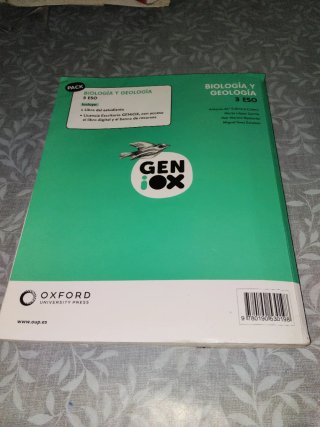 Biología y Geología 3º ESO. Libro del estudiant...