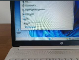 Portátil HP 480GB SSD+8GB RAM. Blanco