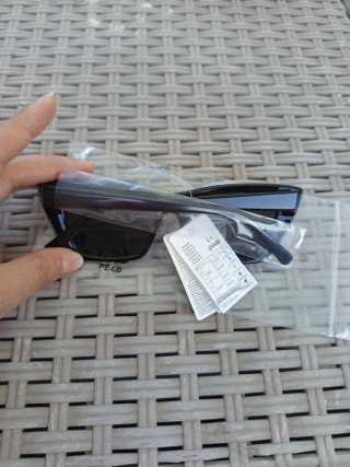 Occhiali da sole SEEVISIO neri con strass