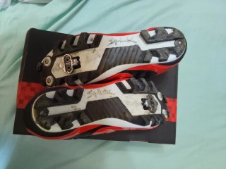 Zapatillas Spiuk Rocca MTB Rojas con brillo