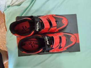 Zapatillas Spiuk Rocca MTB Rojas con brillo