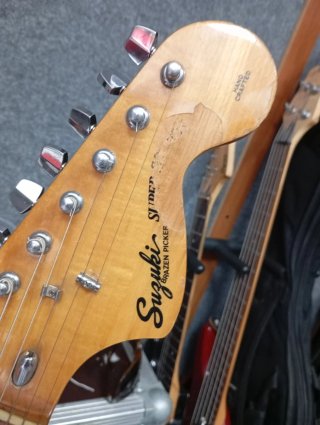 Guitarra eléctrica kiso Suzuki de los 70 sonidazo