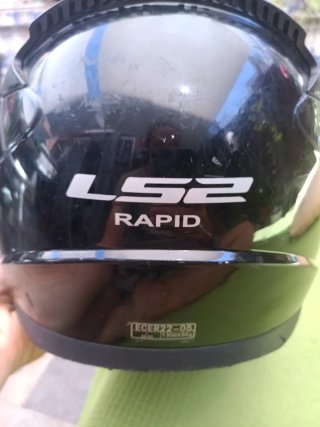 Casco moto LS2 Rapid negro