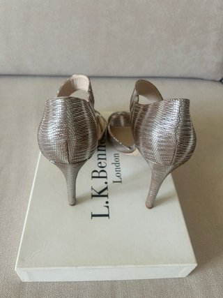 Zapatos LK Bennett dorados y plateados Talla 41