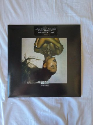Ariana Grande Thank U Next Vinilo Rosa Transparent