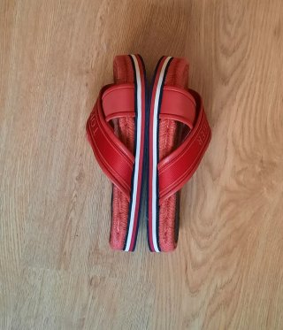 Chanclas Tommy Hilfiger Rojas Mujer